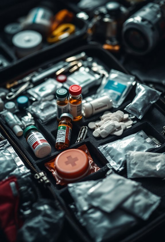 assemble well organized first aid