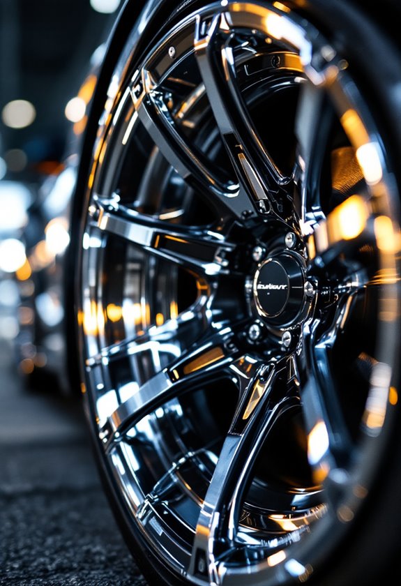 chrome rc wheel materials
