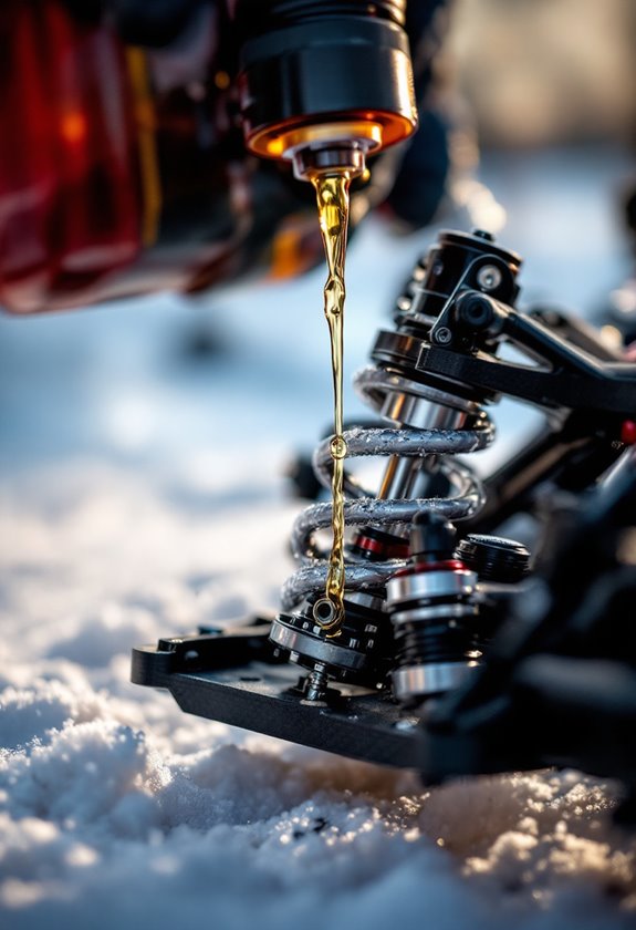 cold weather shock adjustments