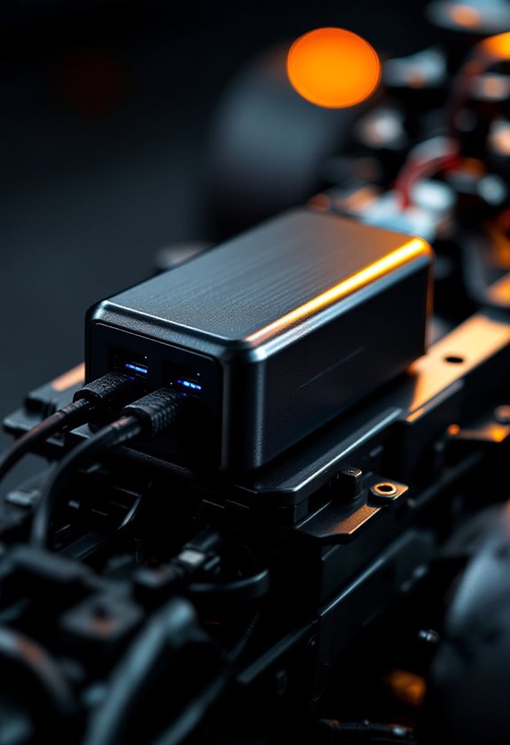 compact dual port charger