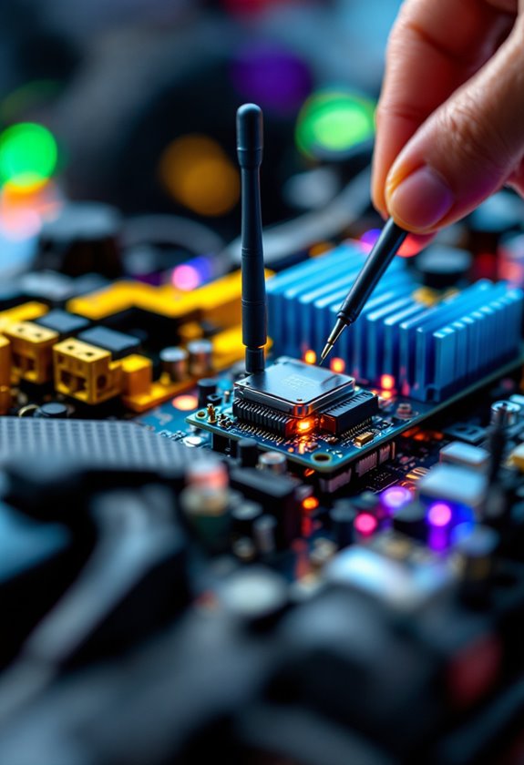 configuring rc electronic components