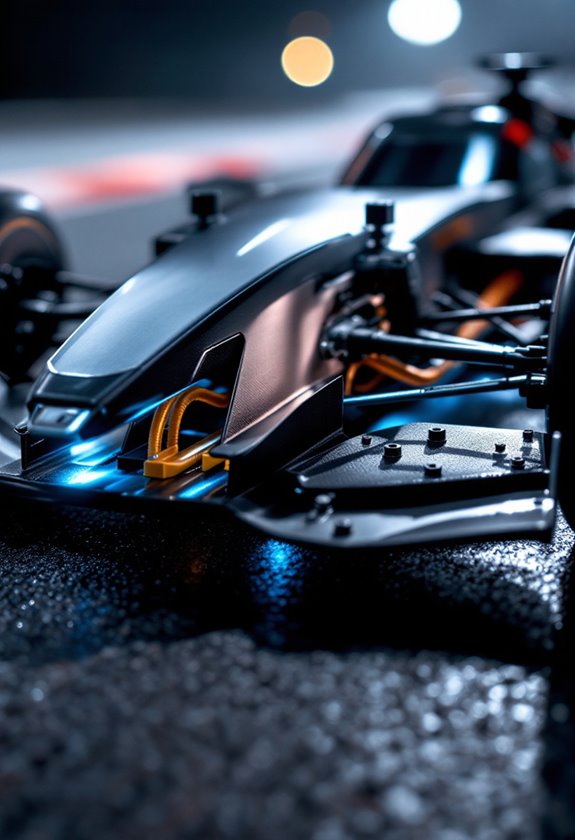 downforce enhances tire grip