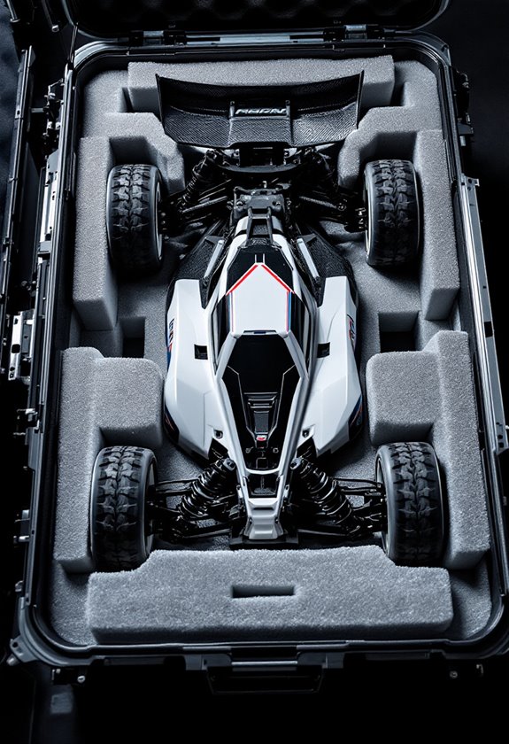 effective rc car packing