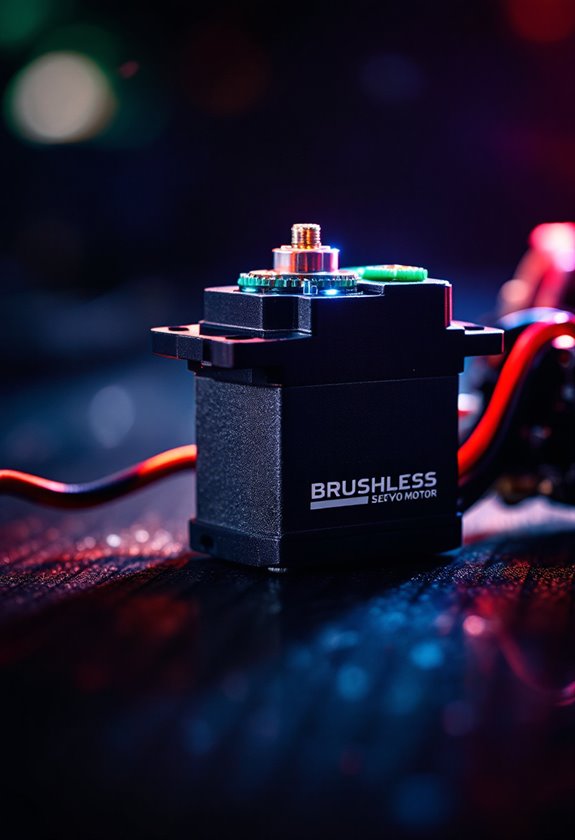 high torque energy efficient servos