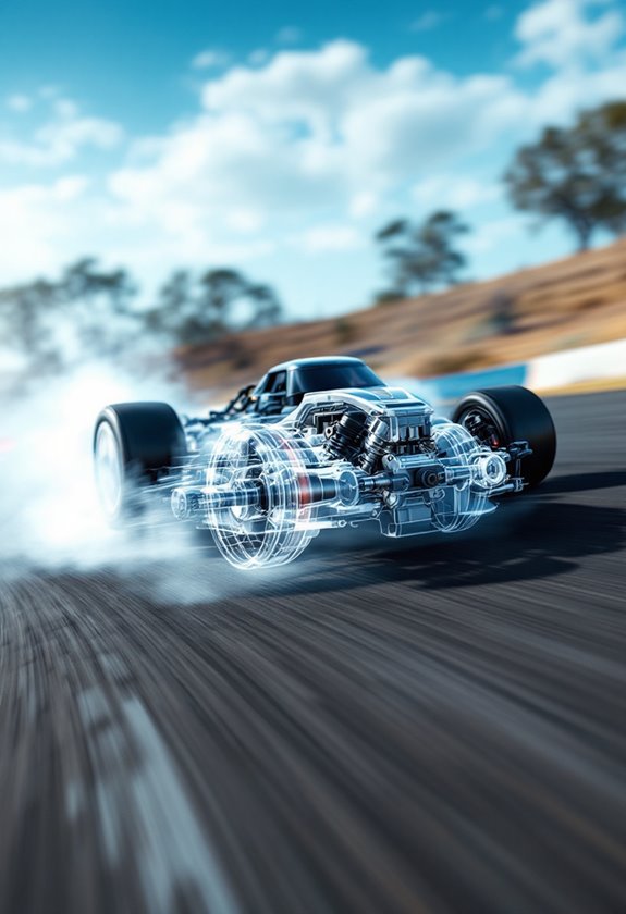 rc car drivetrain components