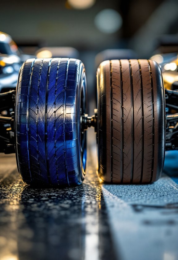 rubber type impacts performance