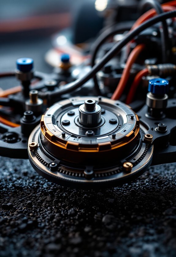 slipper clutch torque modulation