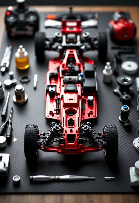 vehicle setup for racing